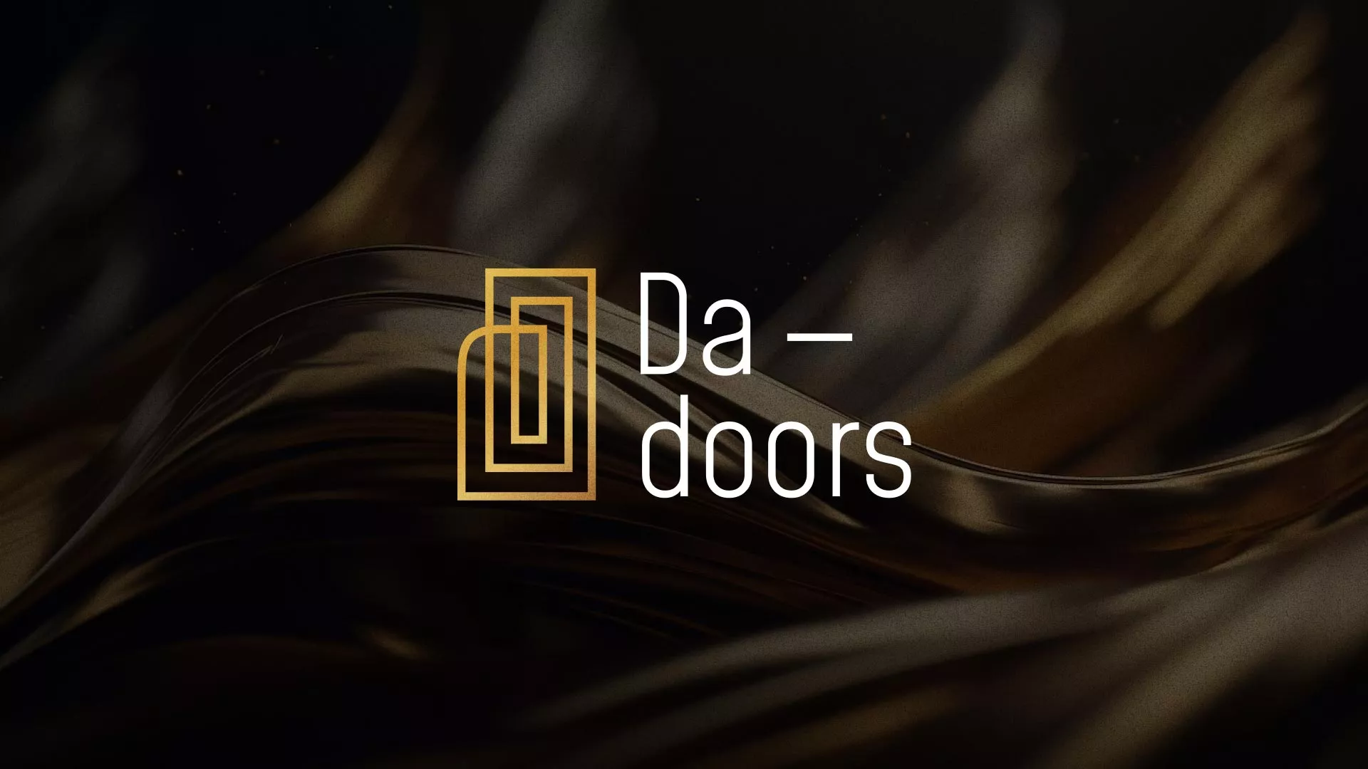 Разработка логотипа для компании «DA-DOORS» в Шахтёрске